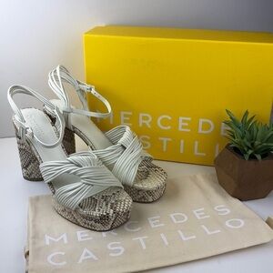 NEW Mercedes Castillo Calisse Stiletto Heels 8.5